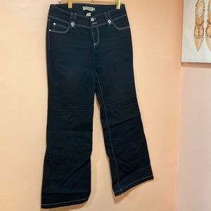 EUC Tribal Jeans Women's size 10 Black wise leg jeans Jeans.